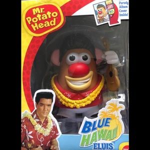 Blue Hawaii Elvis Mr. Potato Head ~ Collectible ~ NWT